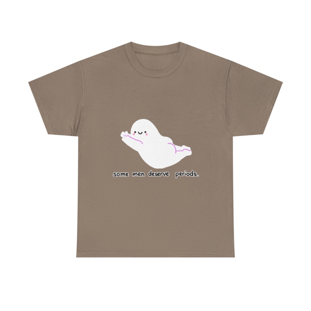 Ghost 'Some Men Deserve Periods' Statement T-Shirt