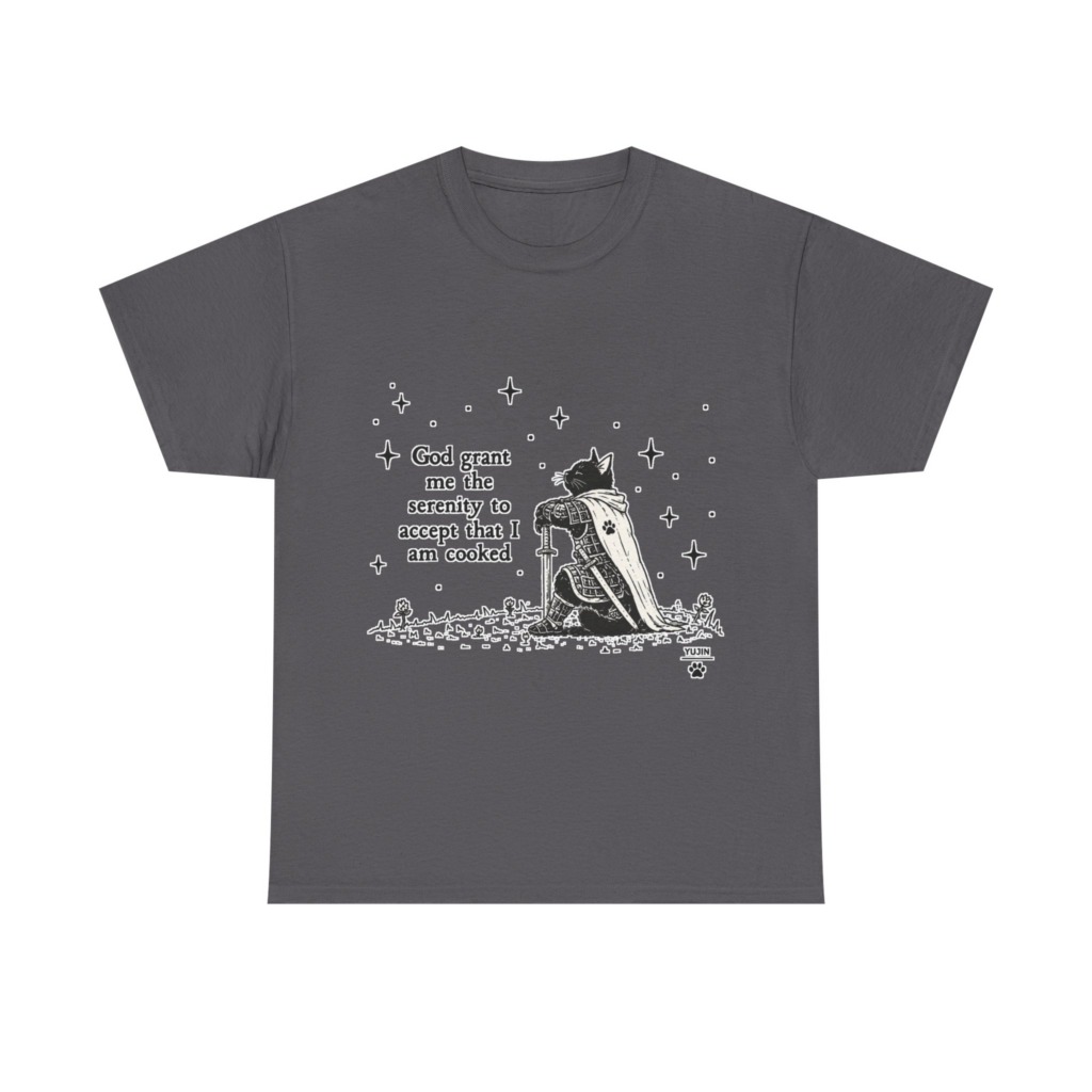 Cat Knight 'I Am Cooked' Graphic Tee