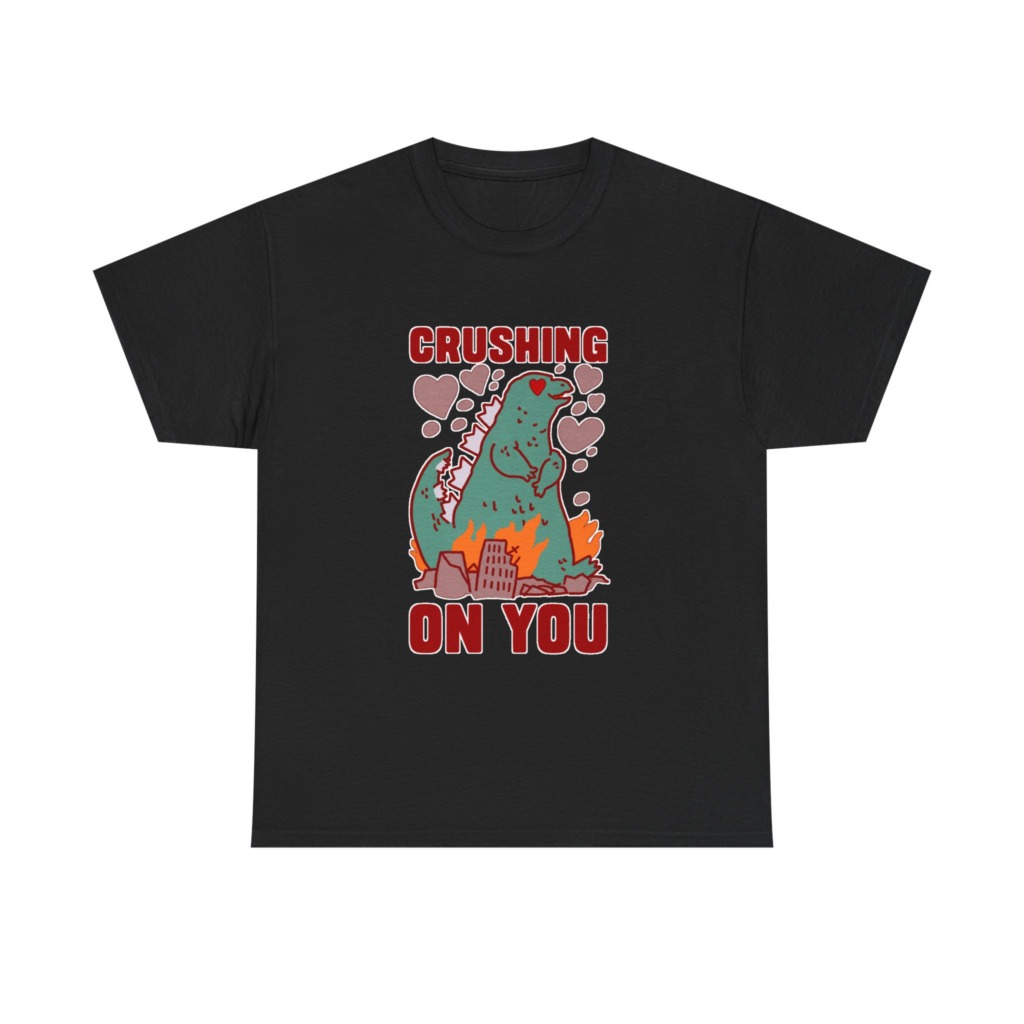 Godzilla 'Crushing On You' Graphic T-Shirt