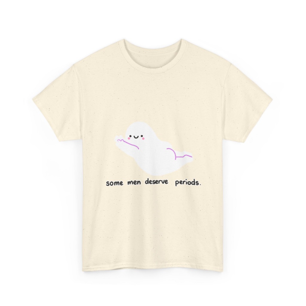 Ghost 'Some Men Deserve Periods' Statement T-Shirt