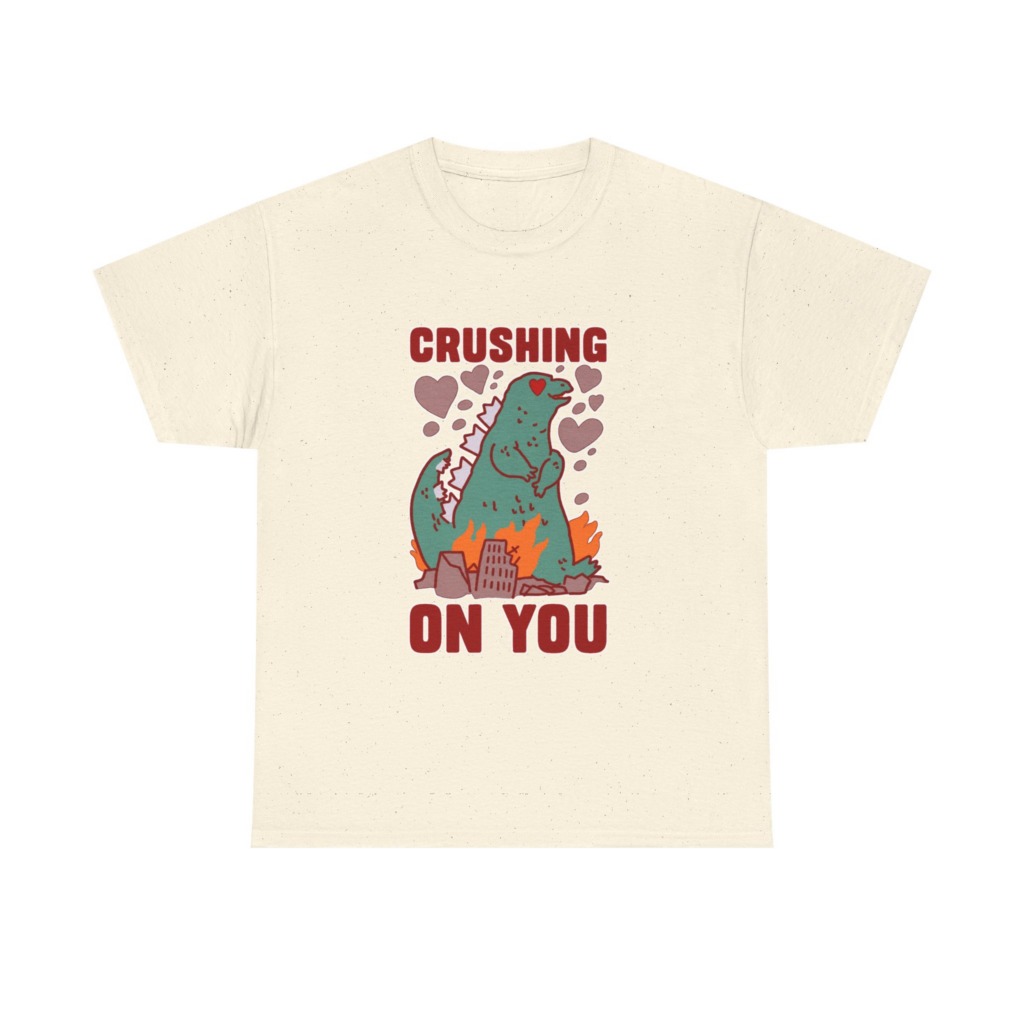 Godzilla 'Crushing On You' Graphic T-Shirt