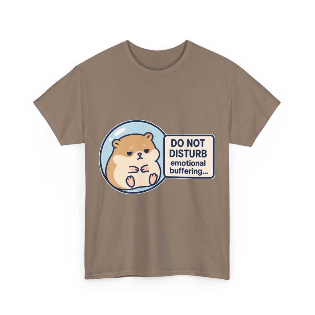 Graphic Tee: Emotional Buffering Hamster