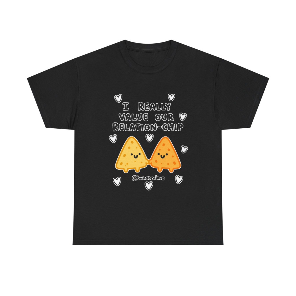 T-Shirt: Cute Nacho 'Relation-Chip' Graphic