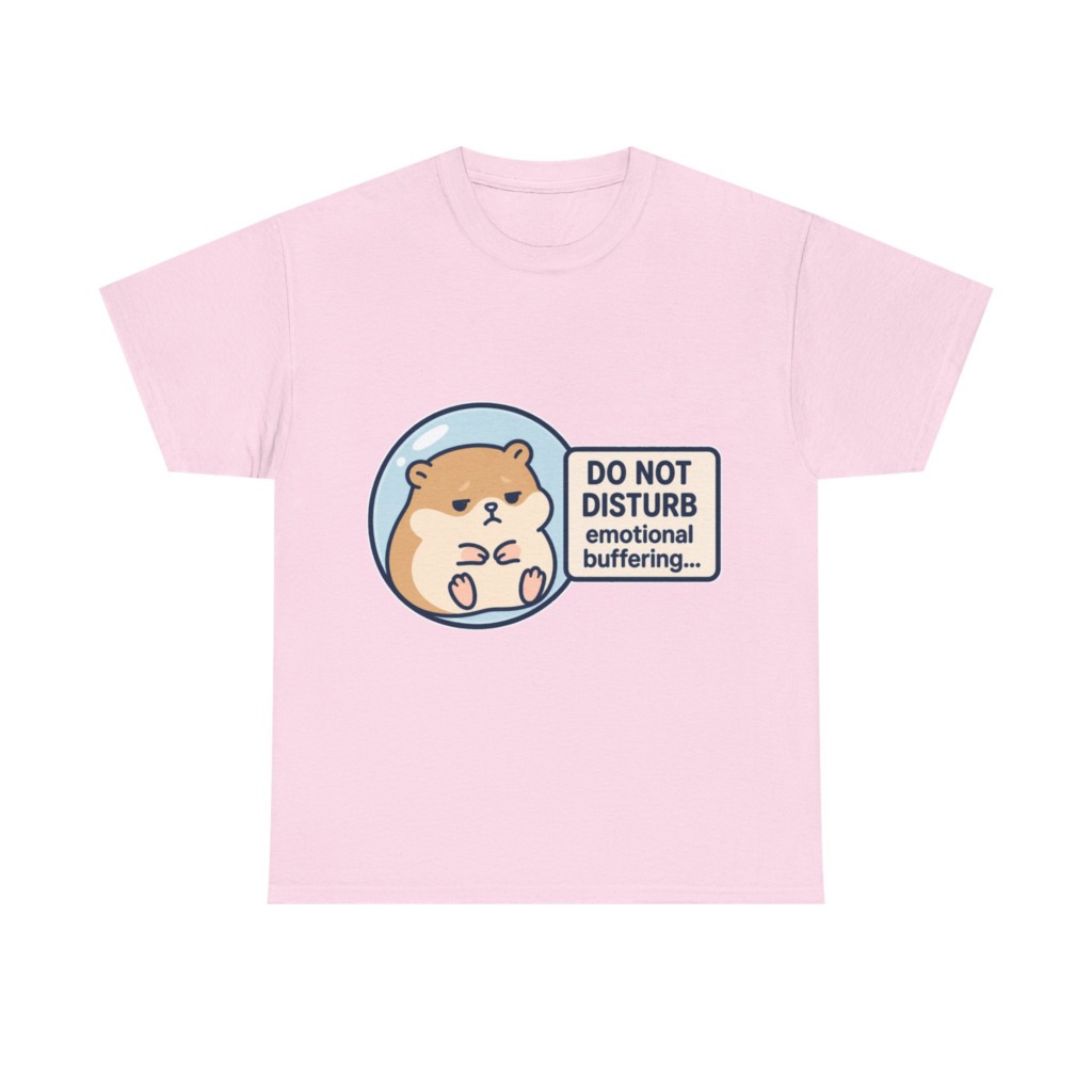 Graphic Tee: Emotional Buffering Hamster