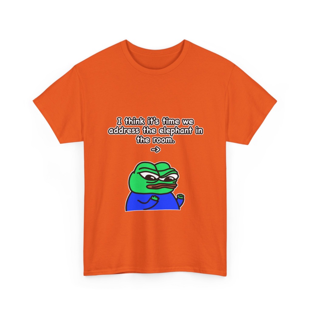 Pepe Frog 'Elephant in the Room' T-Shirt