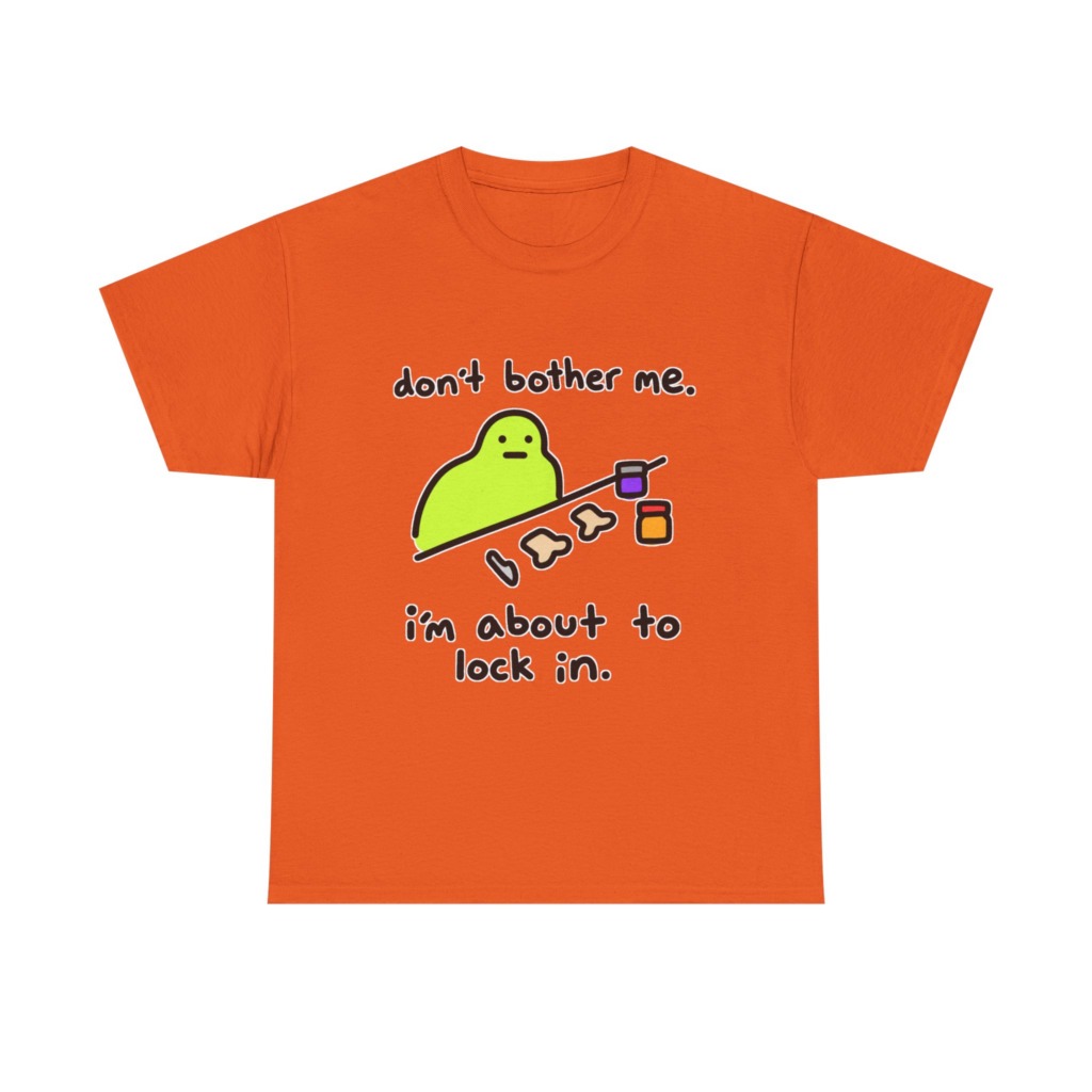 Lime Blob 'Lock In' Graphic T-Shirt