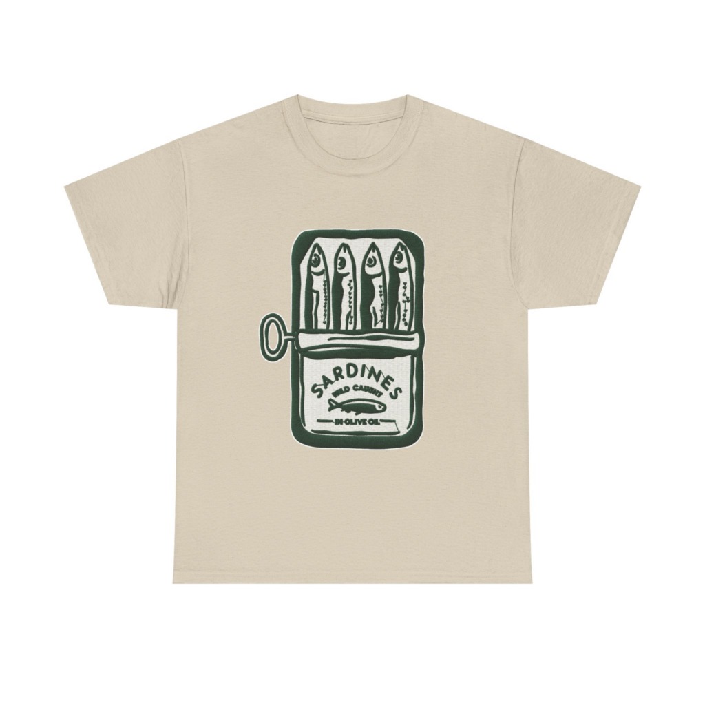 Embroidered Sardine Can Patch