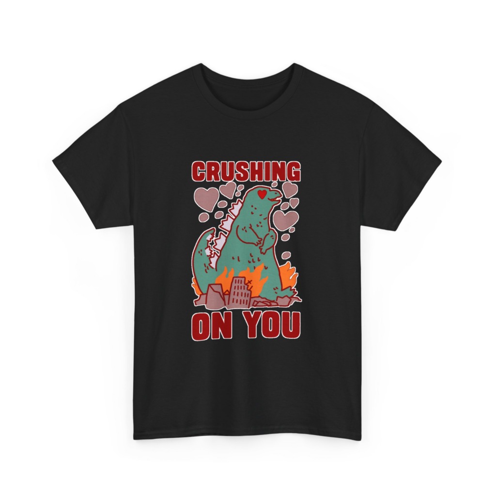 Godzilla 'Crushing On You' Graphic T-Shirt