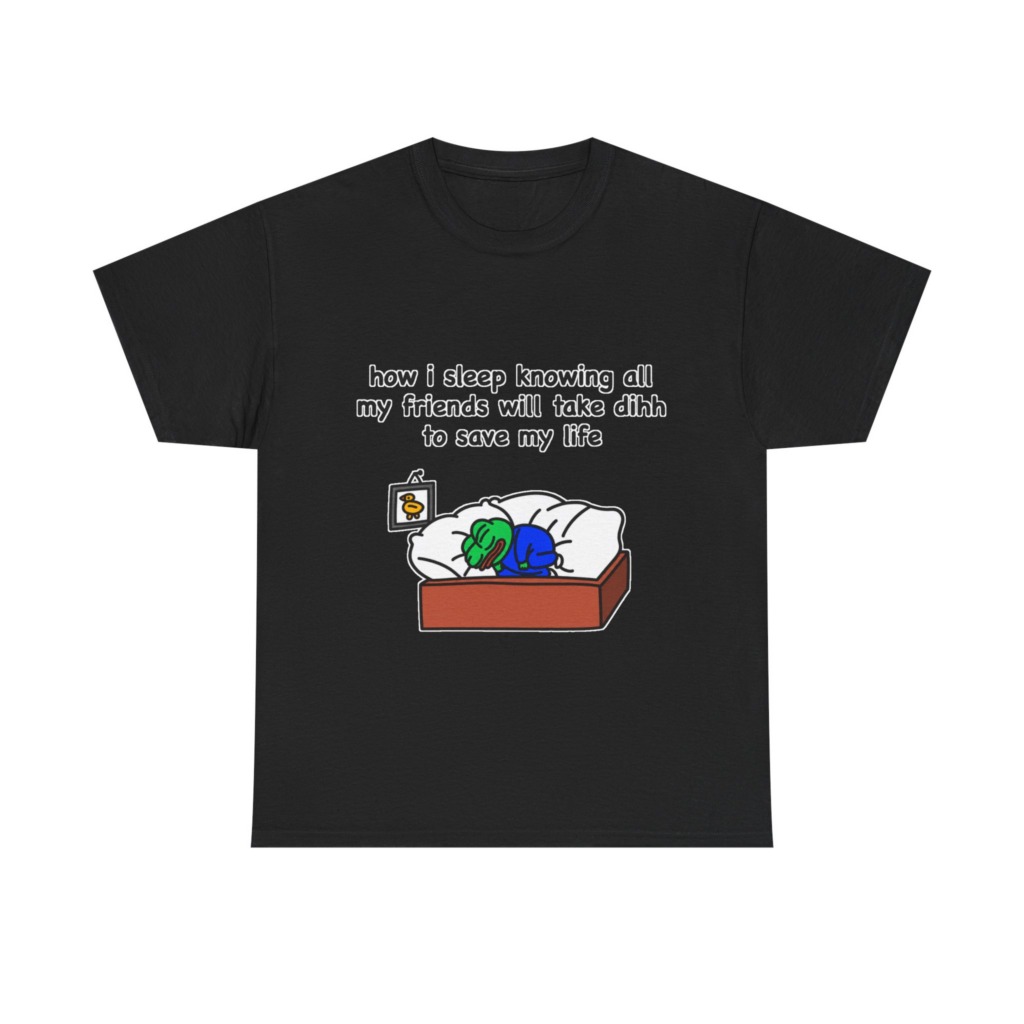 Pepe Frog 'How I Sleep' Meme Graphic Tee