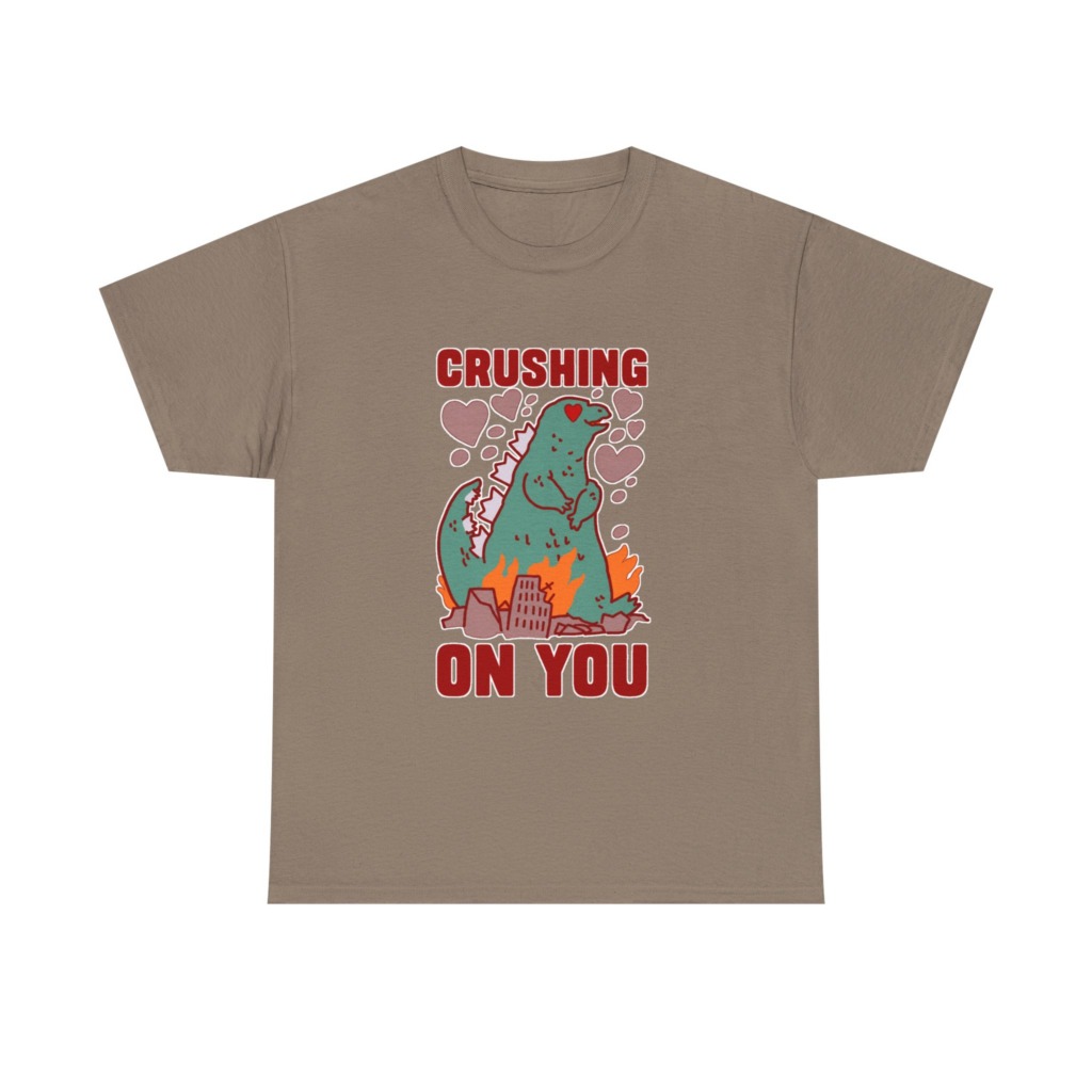 Godzilla 'Crushing On You' Graphic T-Shirt