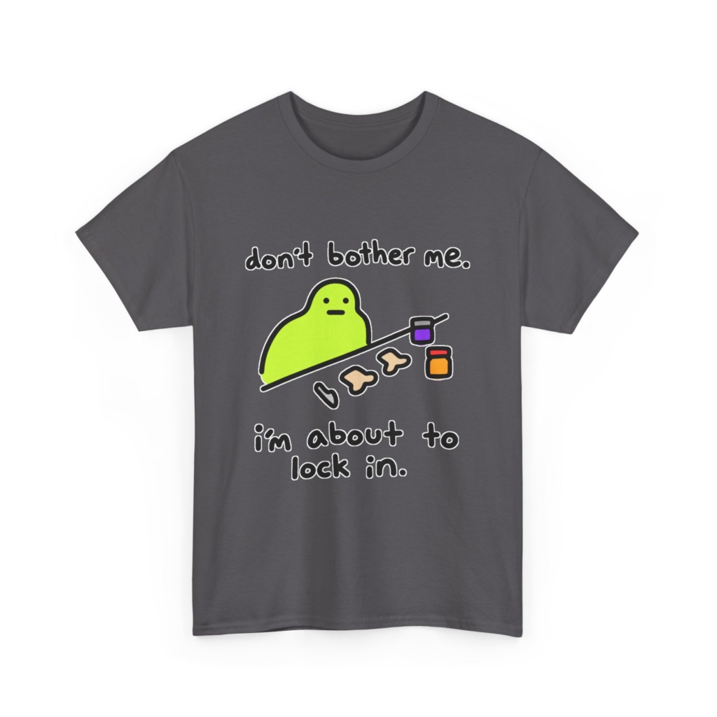 Lime Blob 'Lock In' Graphic T-Shirt