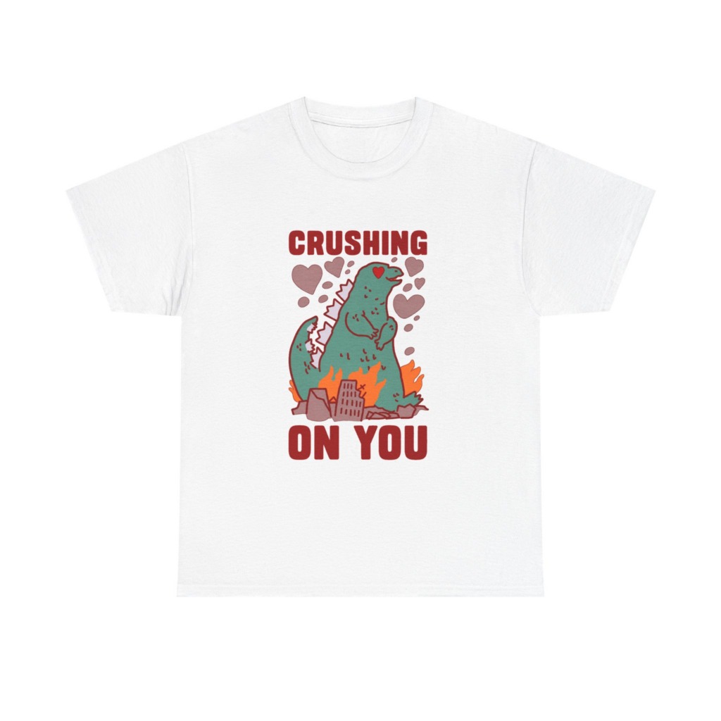 Godzilla 'Crushing On You' Graphic T-Shirt