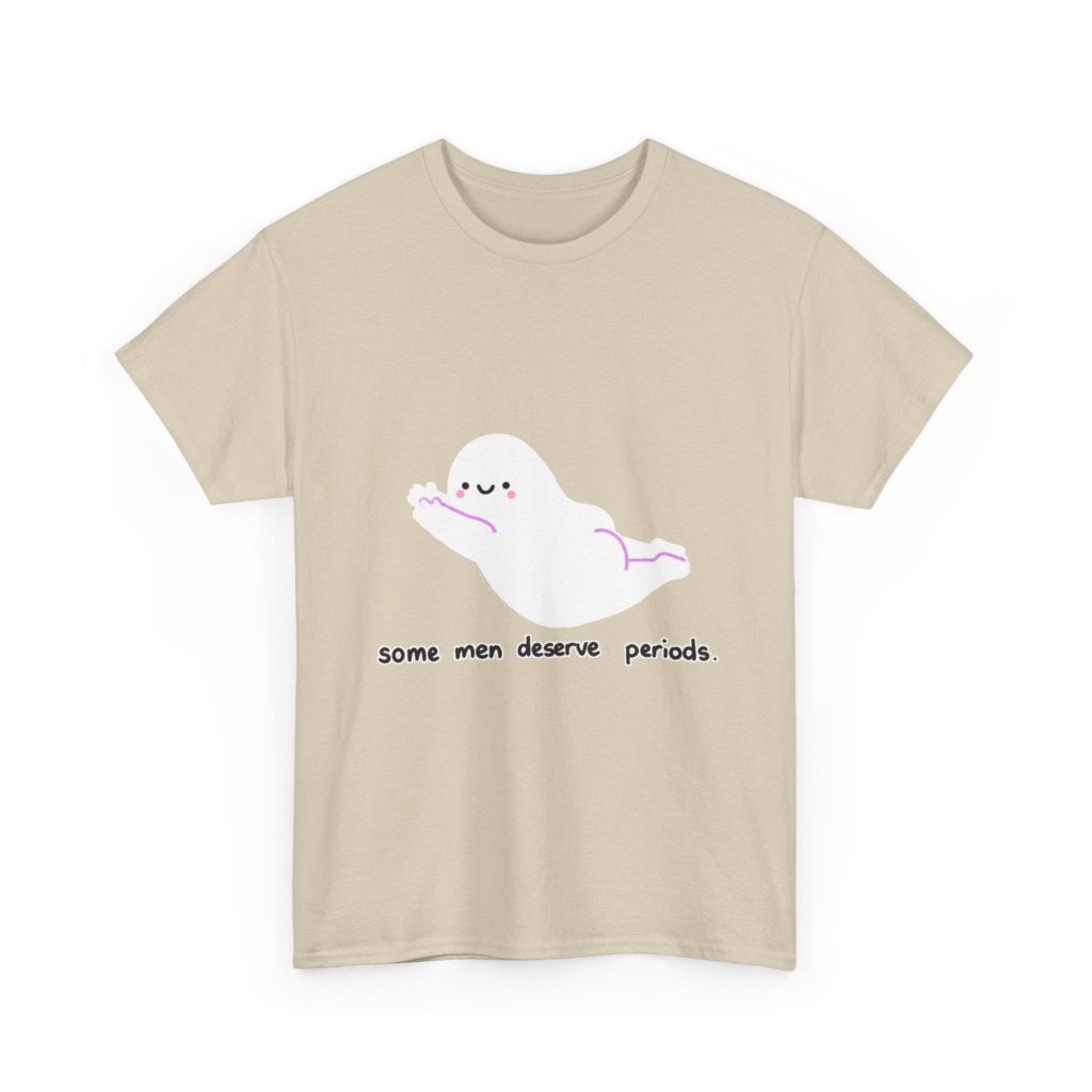 Ghost 'Some Men Deserve Periods' Statement T-Shirt