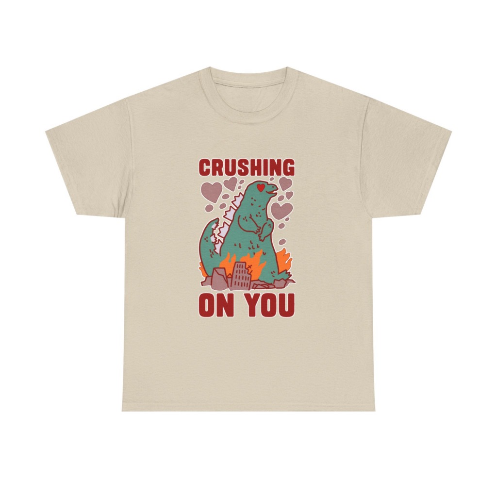 Godzilla 'Crushing On You' Graphic T-Shirt