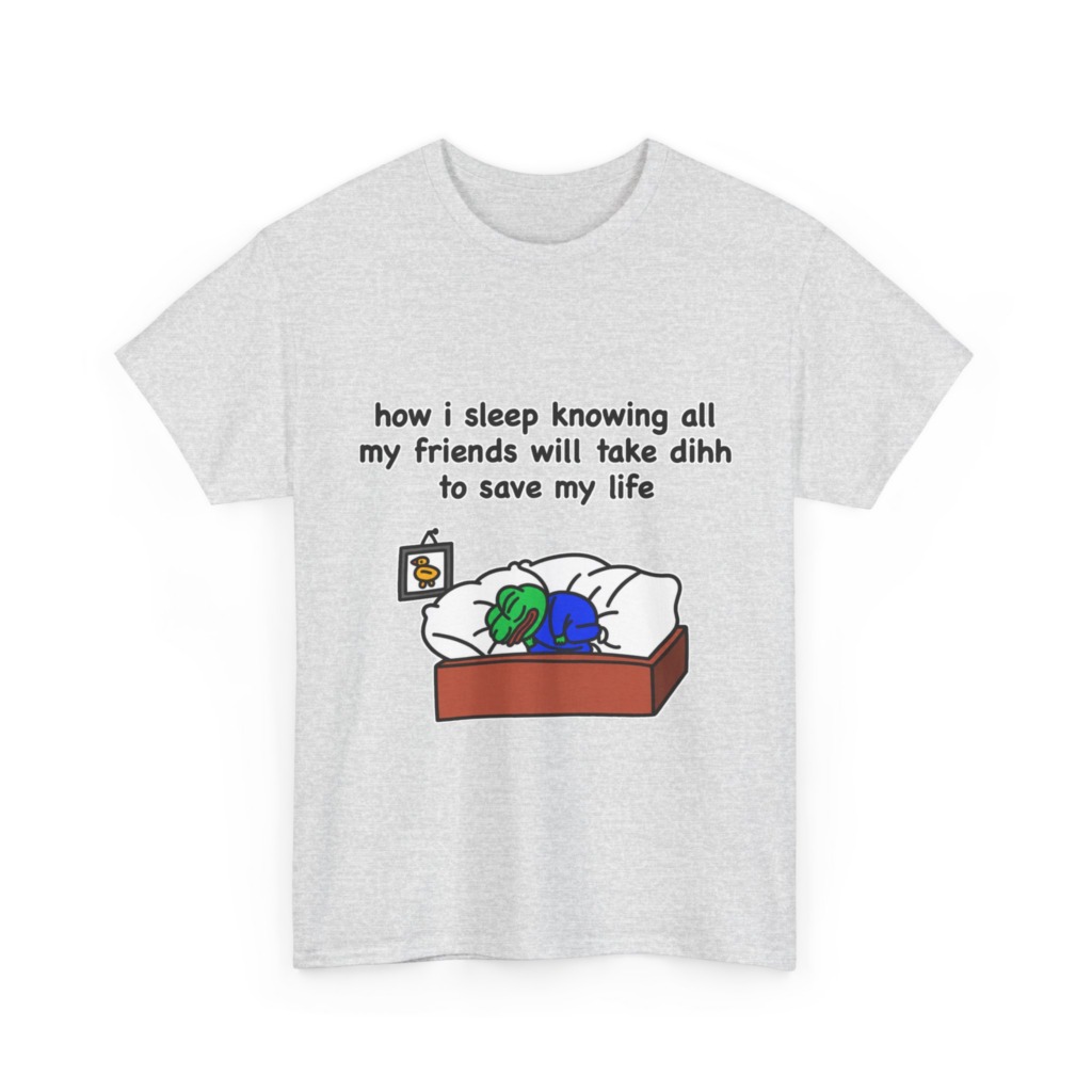 Pepe Frog 'How I Sleep' Meme Graphic Tee