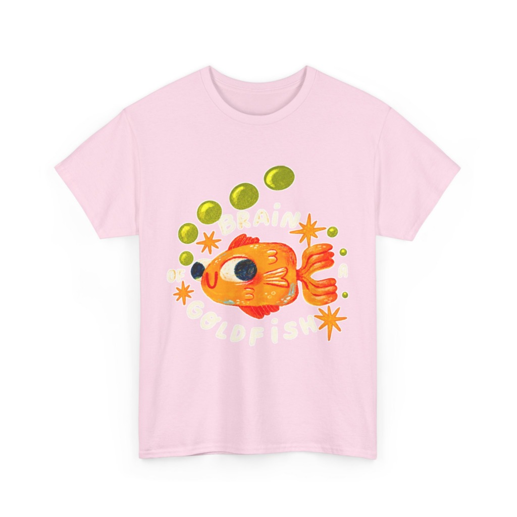 Goldfish 'Brain of a Goldfish' Graphic T-Shirt