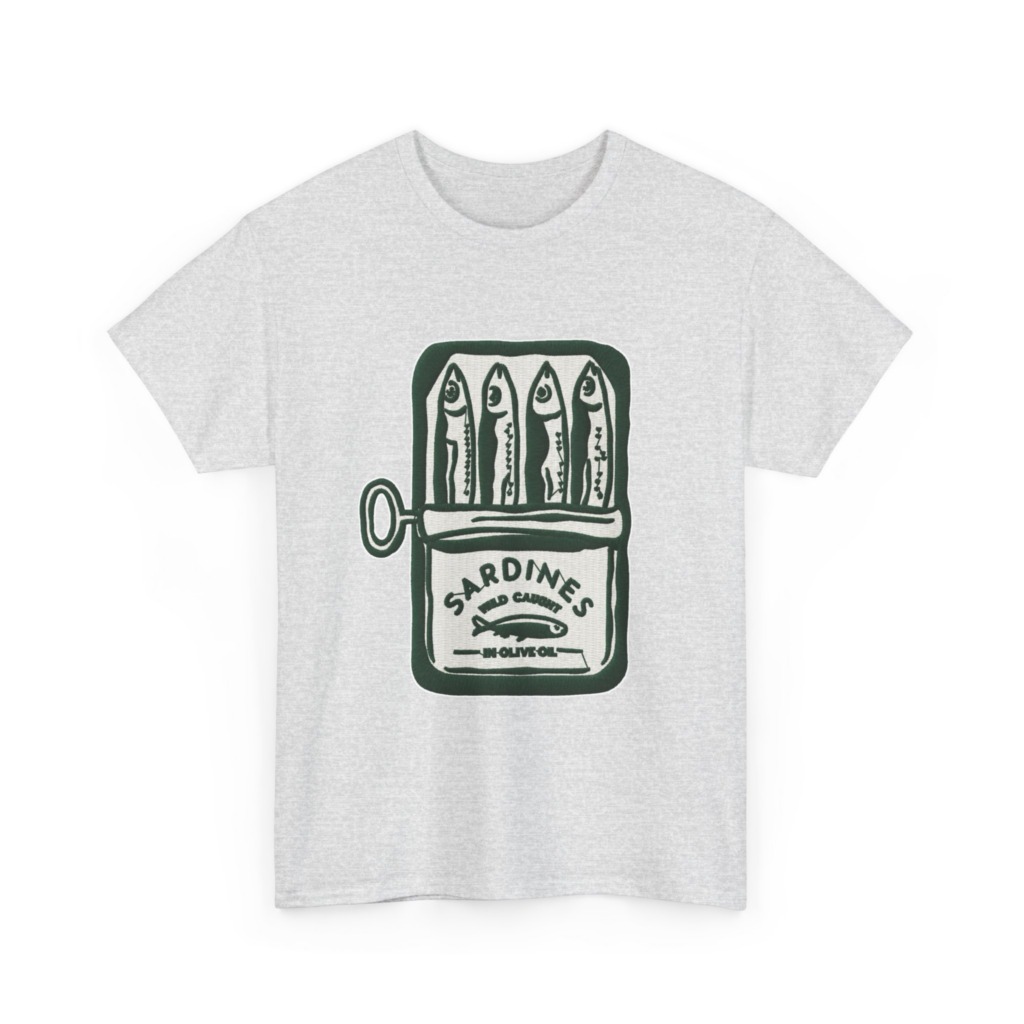 Embroidered Sardine Can Patch