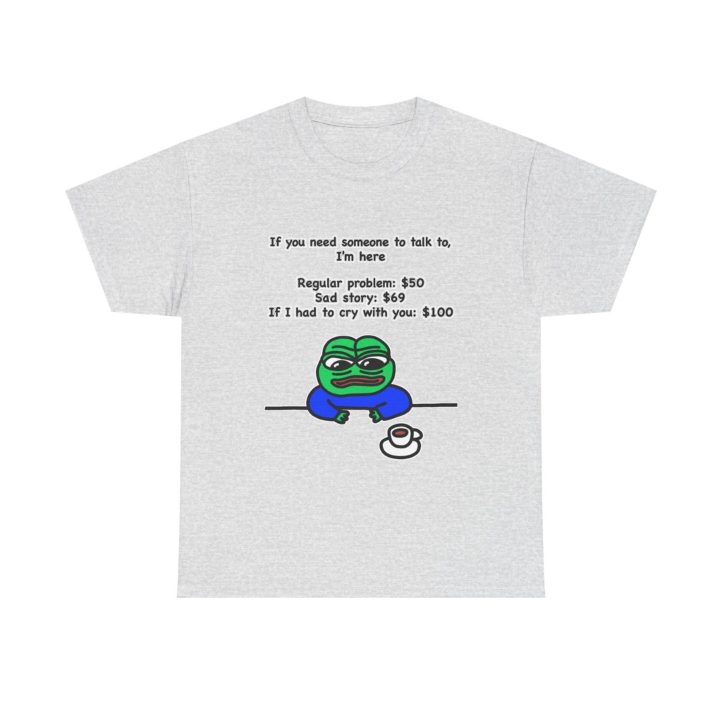 T-Shirt: Pepe the Frog Listener Meme