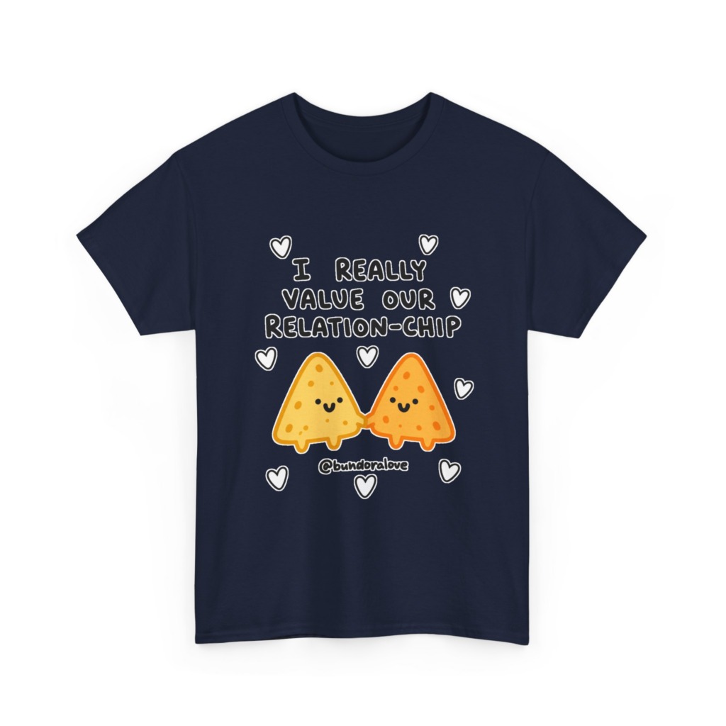 T-Shirt: Cute Nacho 'Relation-Chip' Graphic
