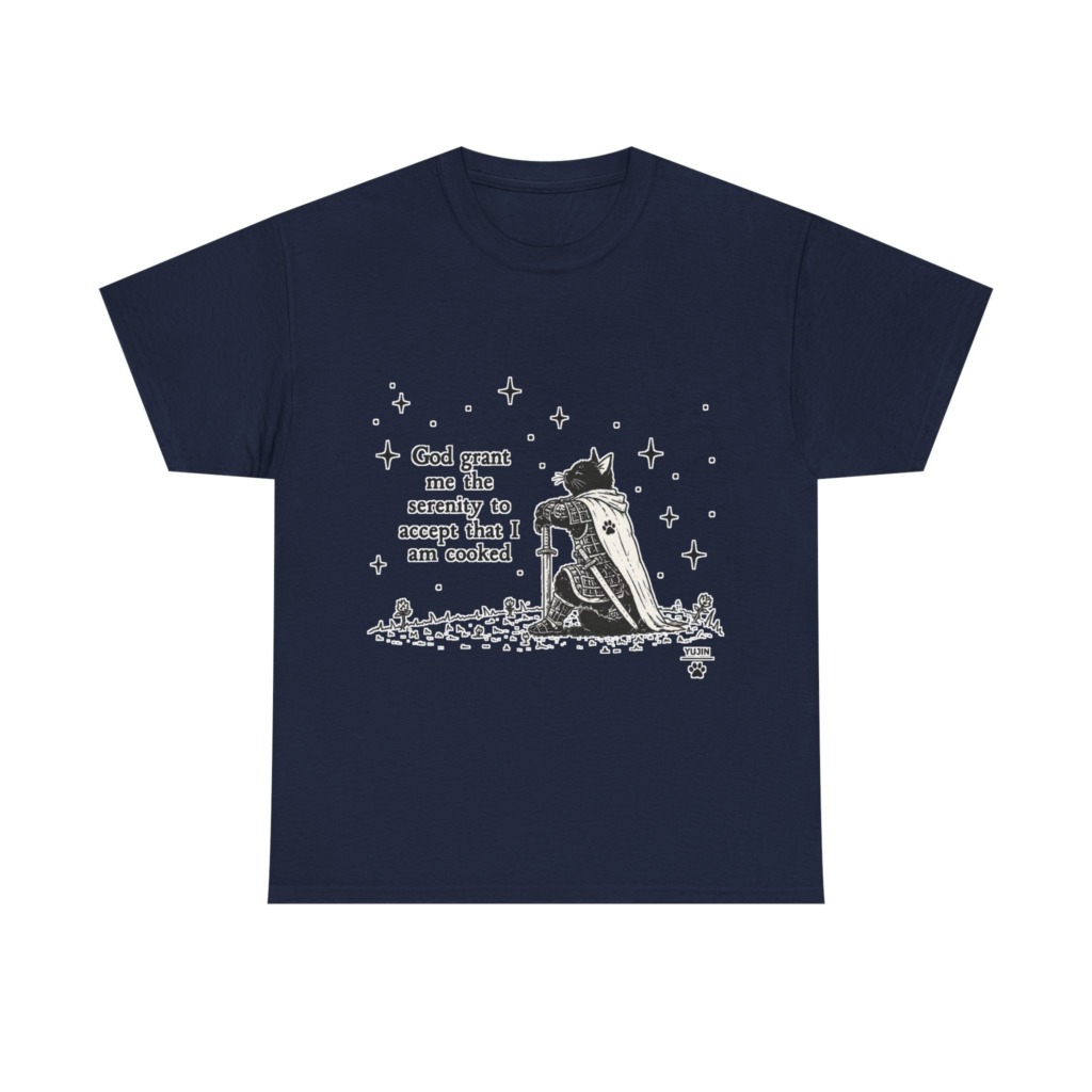 Cat Knight 'I Am Cooked' Graphic Tee