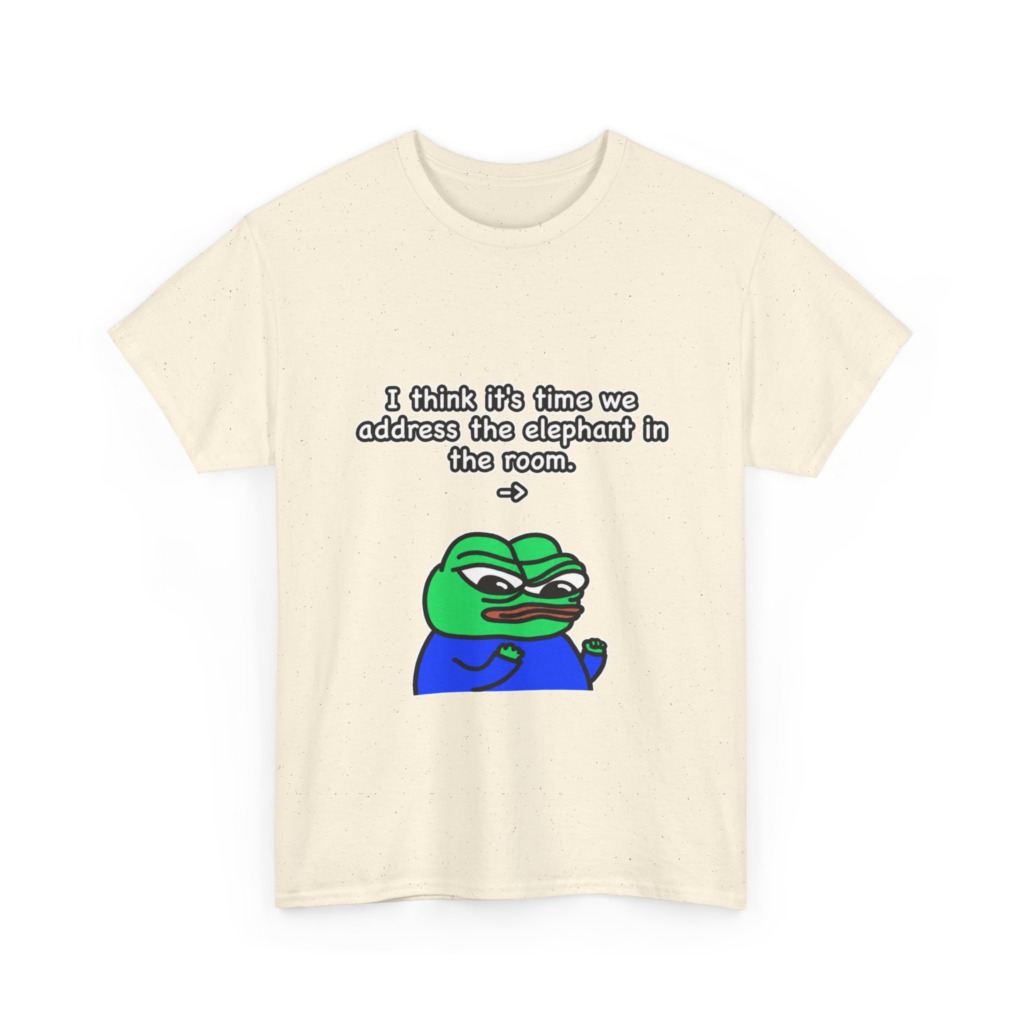 Pepe Frog 'Elephant in the Room' T-Shirt