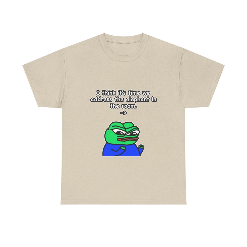 Pepe Frog 'Elephant in the Room' T-Shirt
