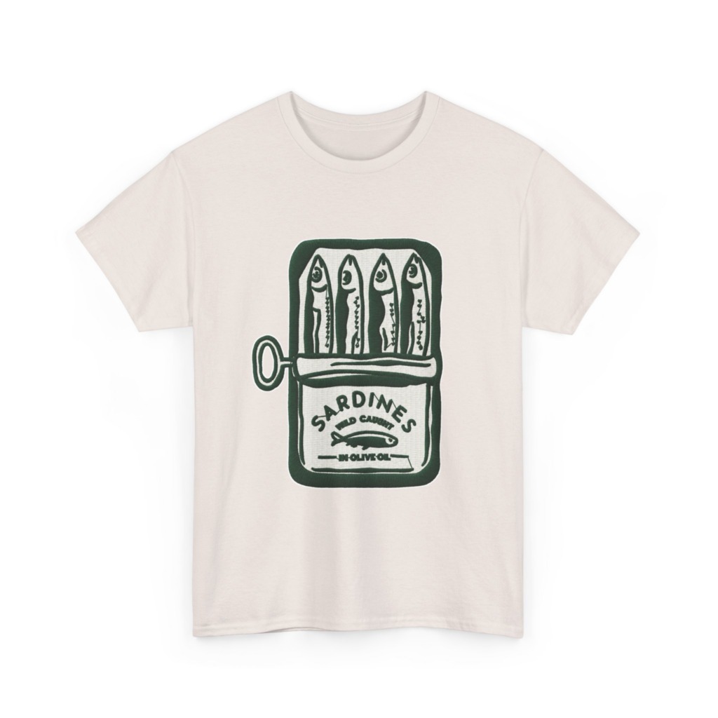 Embroidered Sardine Can Patch