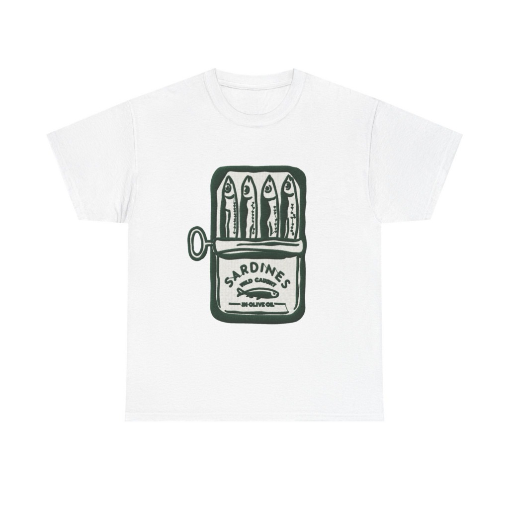 Embroidered Sardine Can Patch