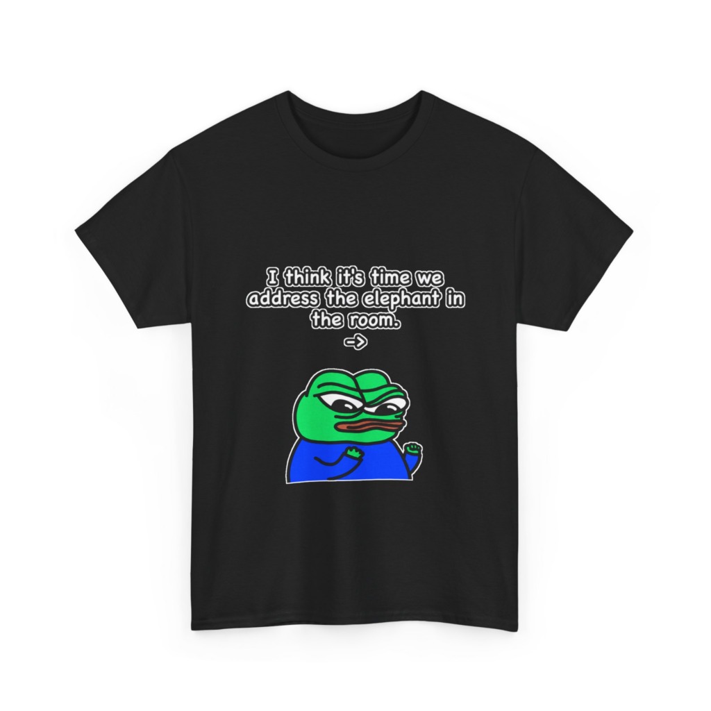 Pepe Frog 'Elephant in the Room' T-Shirt