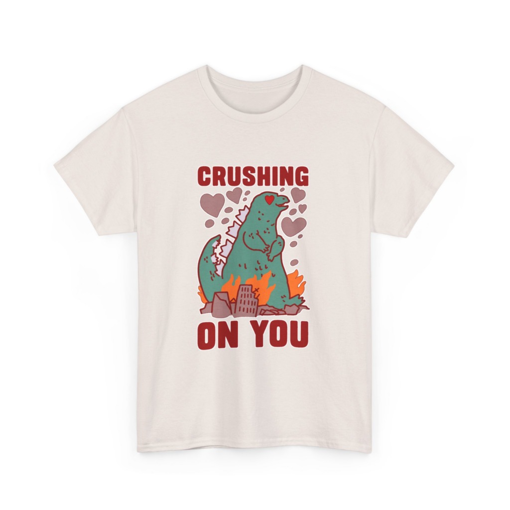 Godzilla 'Crushing On You' Graphic T-Shirt