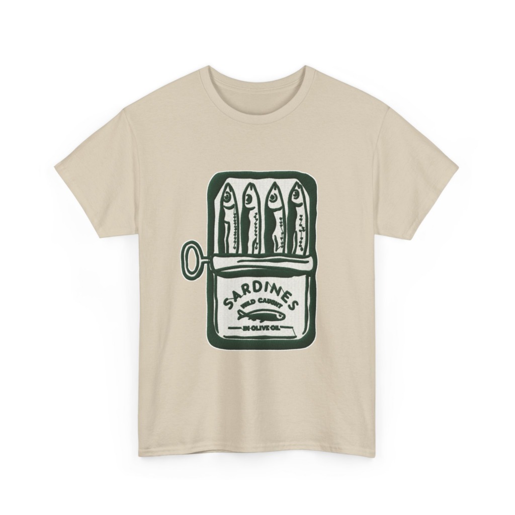 Embroidered Sardine Can Patch