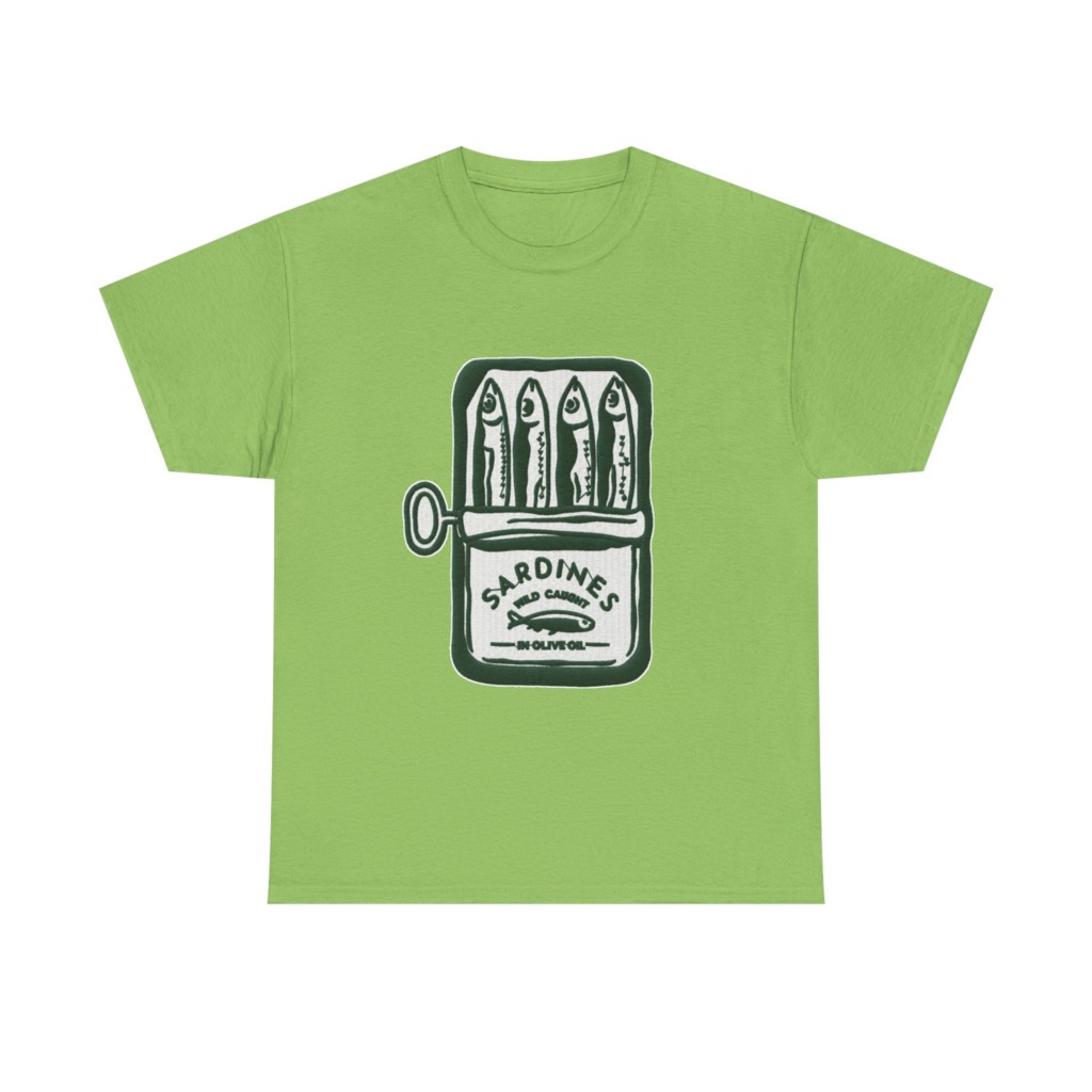 Embroidered Sardine Can Patch