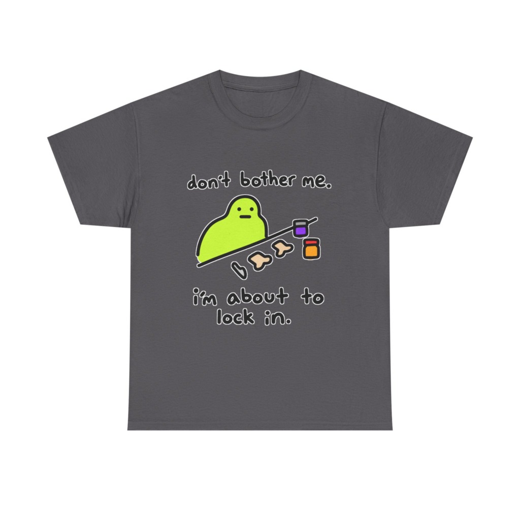 Lime Blob 'Lock In' Graphic T-Shirt