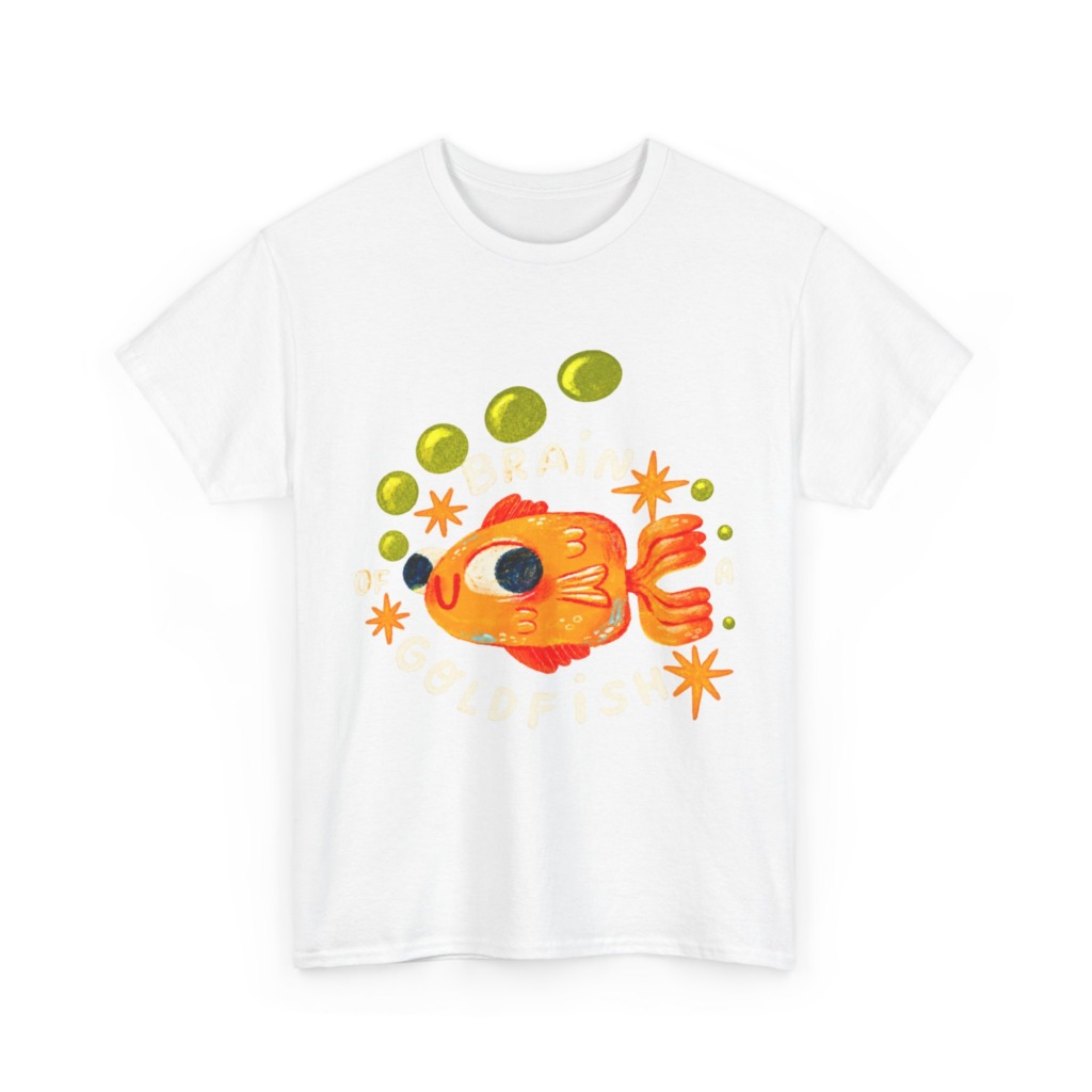 Goldfish 'Brain of a Goldfish' Graphic T-Shirt