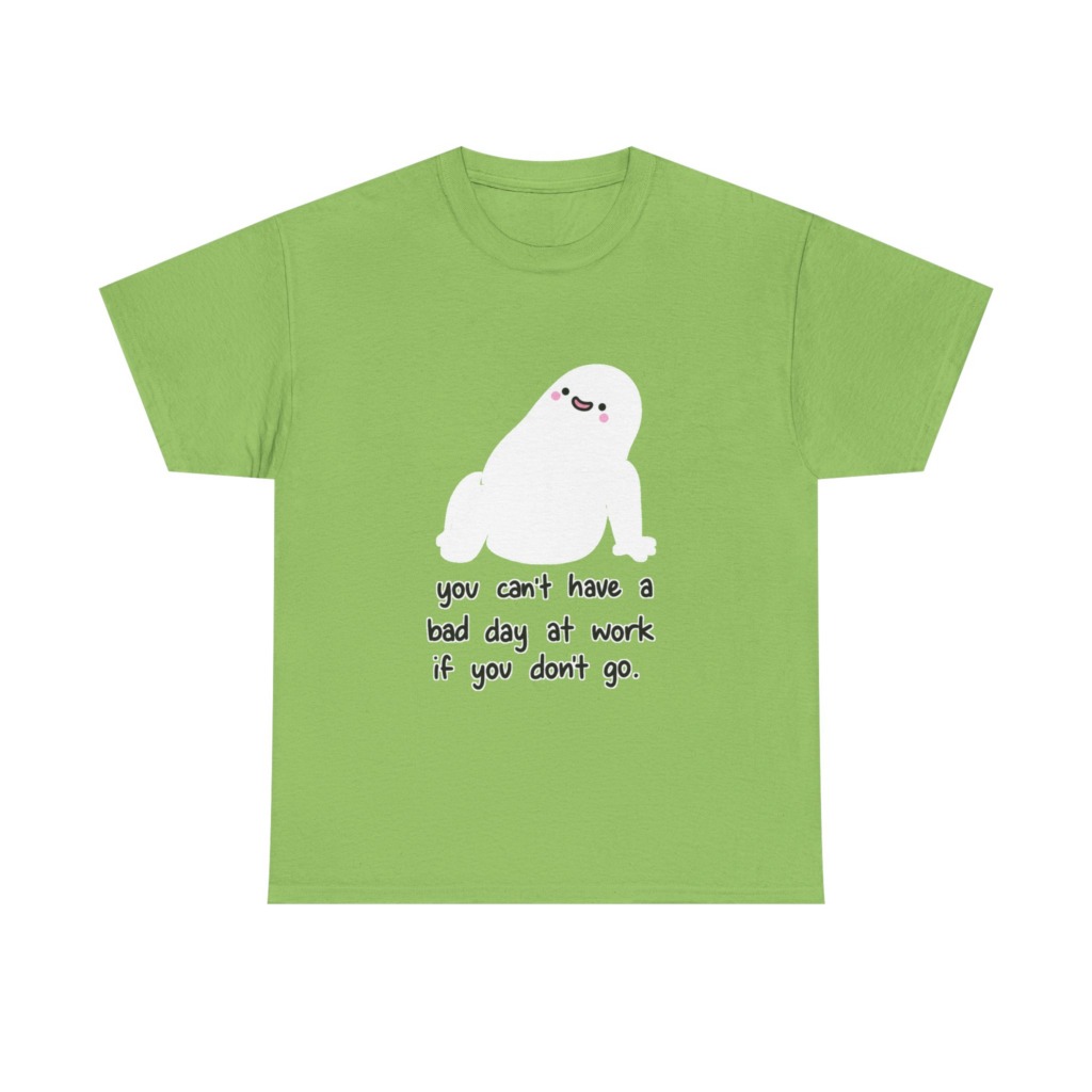 Ghost 'No Work Bad Day' Graphic Tee