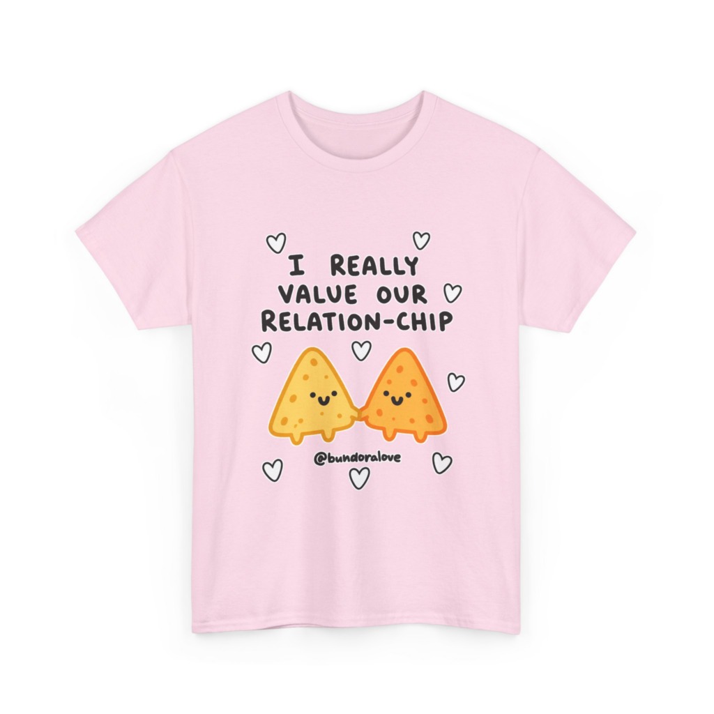 T-Shirt: Cute Nacho 'Relation-Chip' Graphic