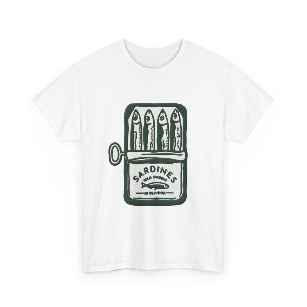 Embroidered Sardine Can Patch
