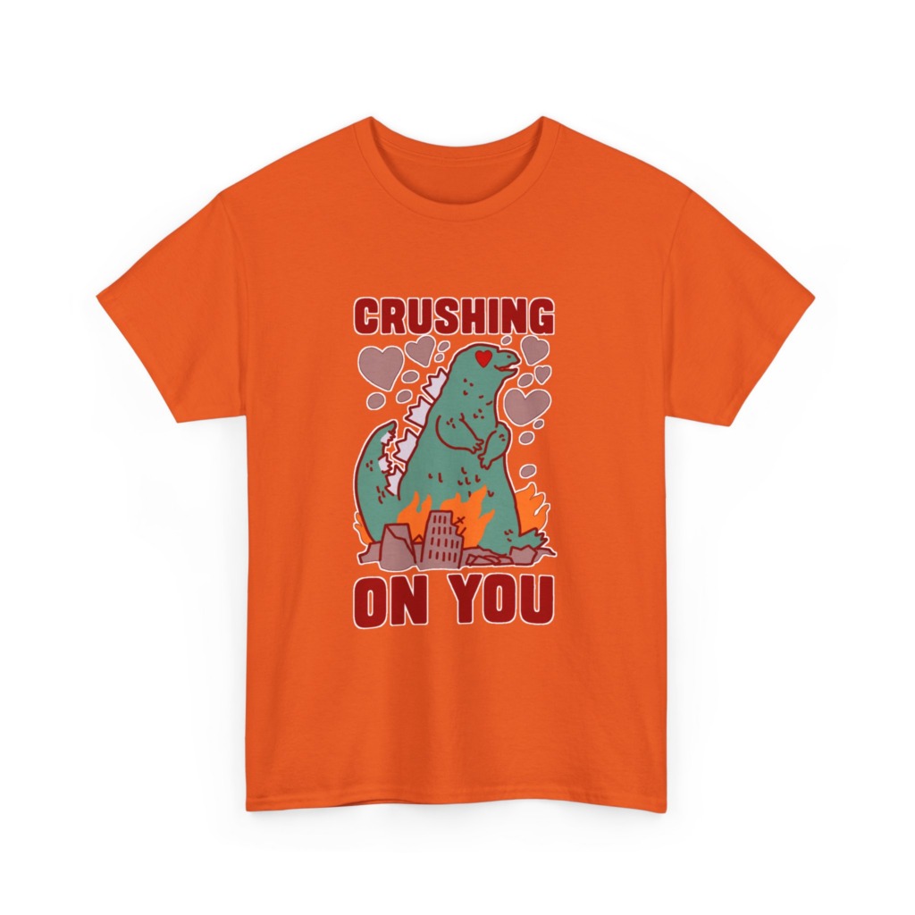 Godzilla 'Crushing On You' Graphic T-Shirt