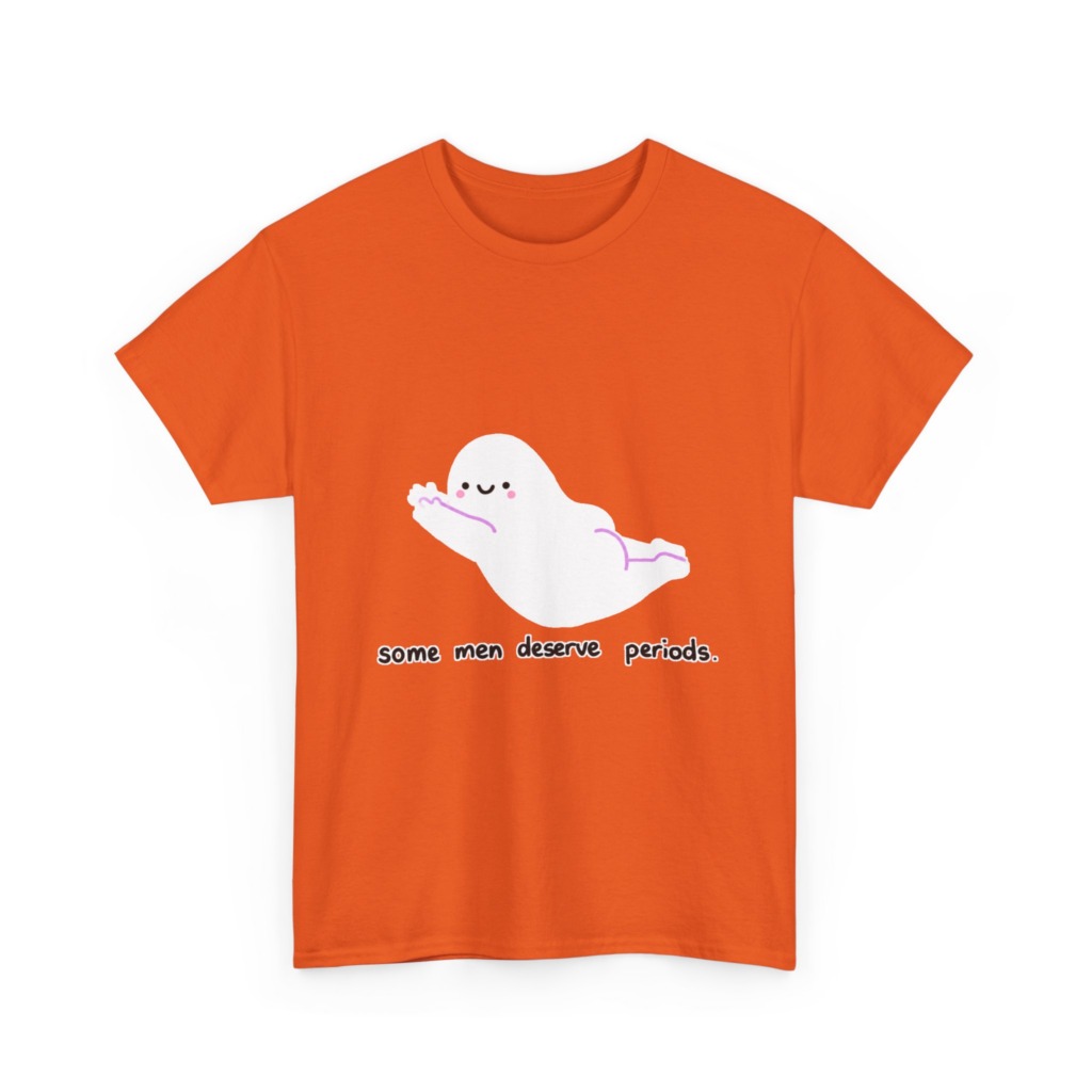 Ghost 'Some Men Deserve Periods' Statement T-Shirt