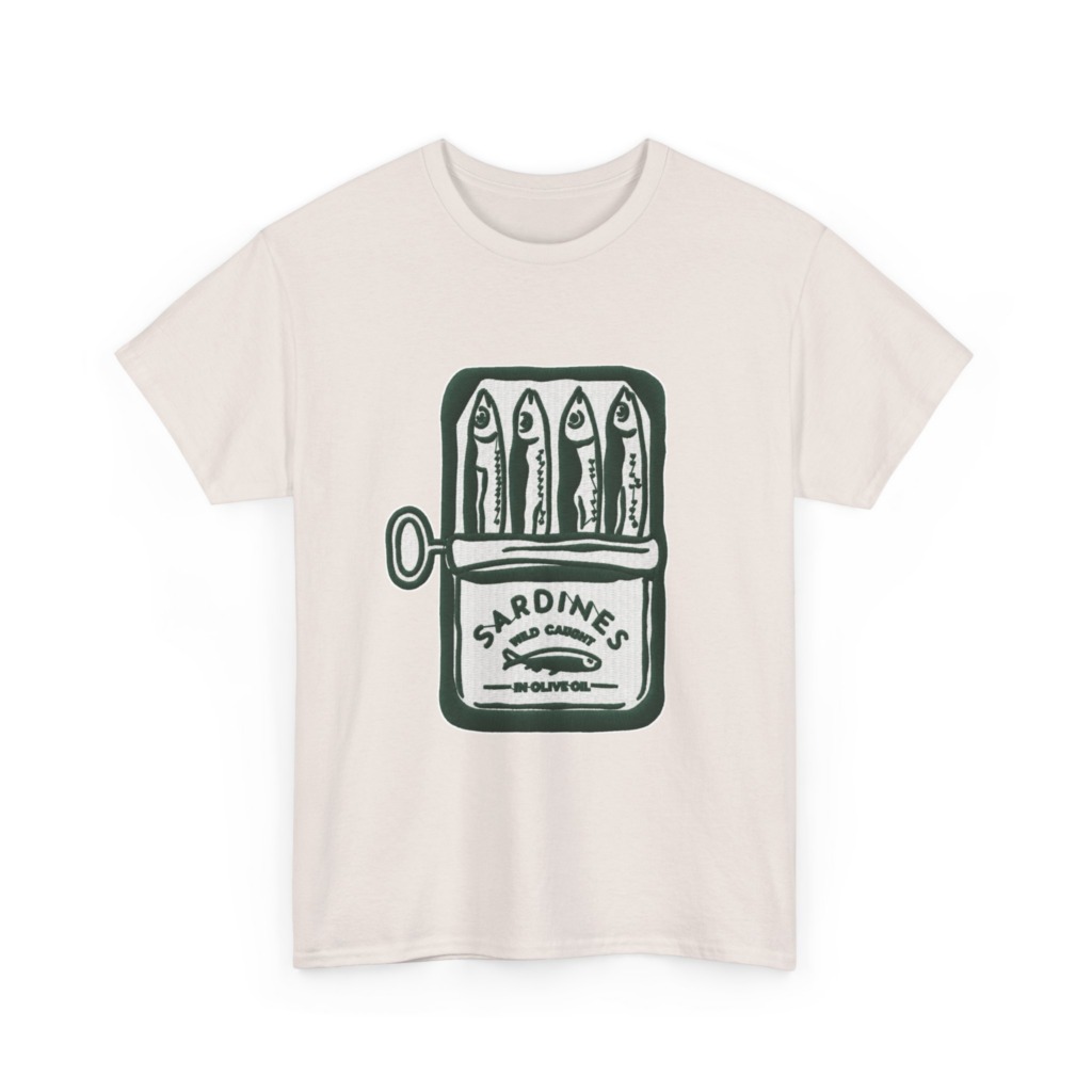 Embroidered Sardine Can Patch