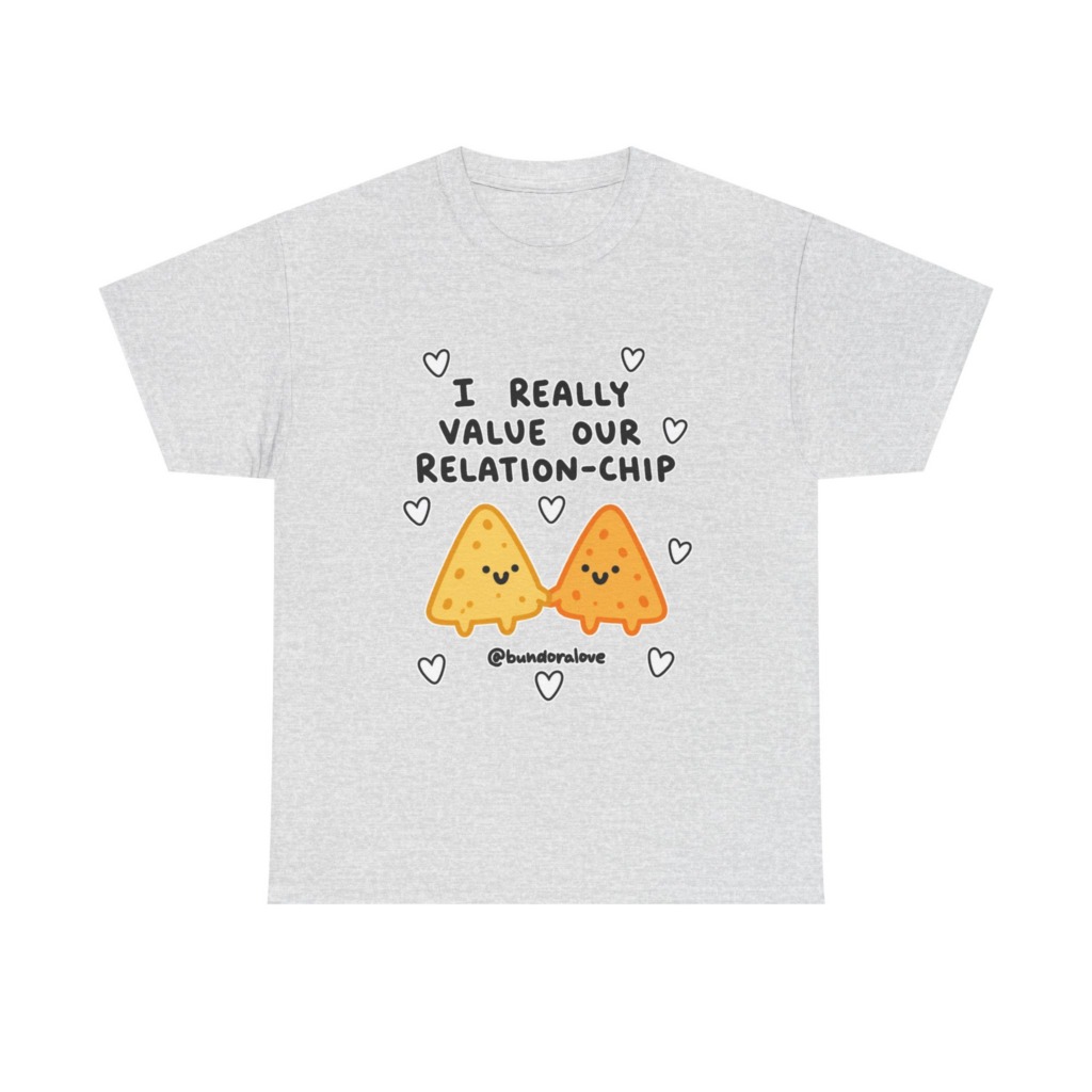 T-Shirt: Cute Nacho 'Relation-Chip' Graphic