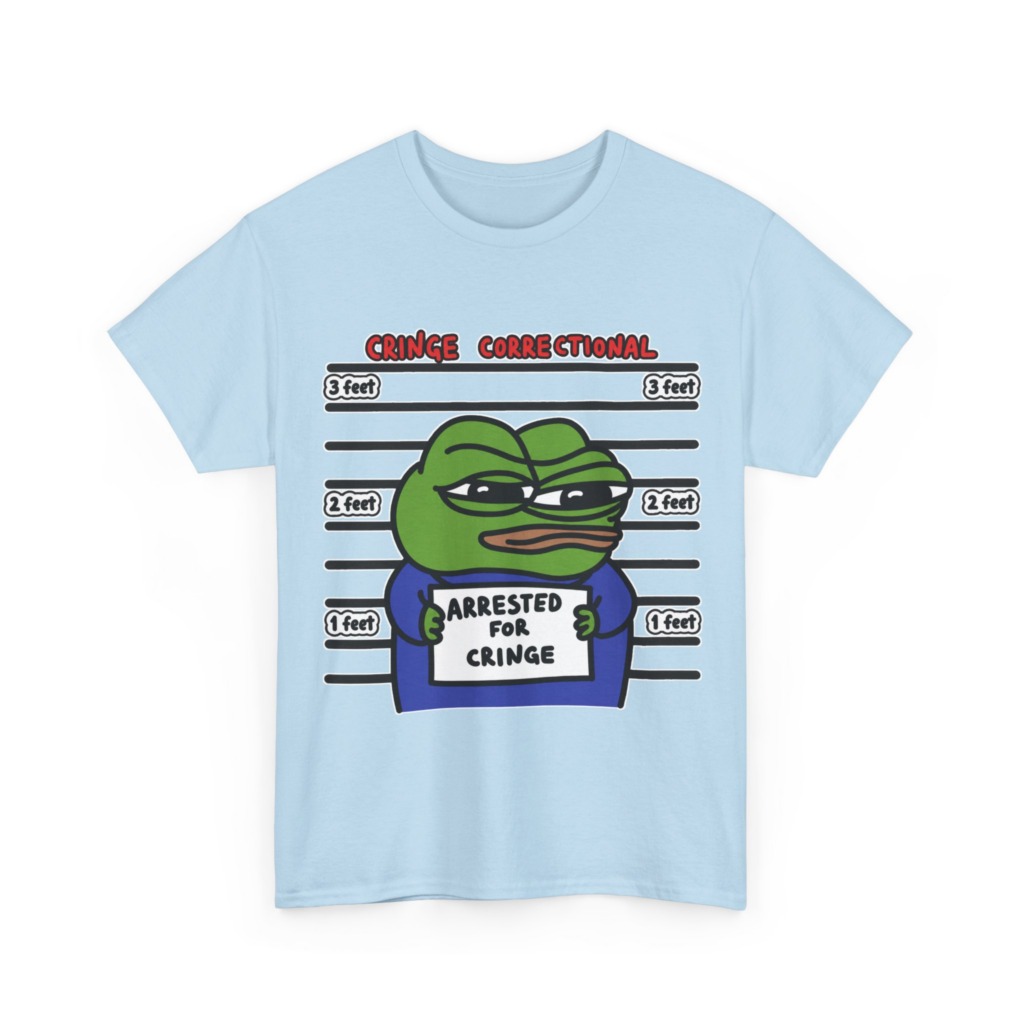 Pepe the Frog Cringe Correctional T-Shirt