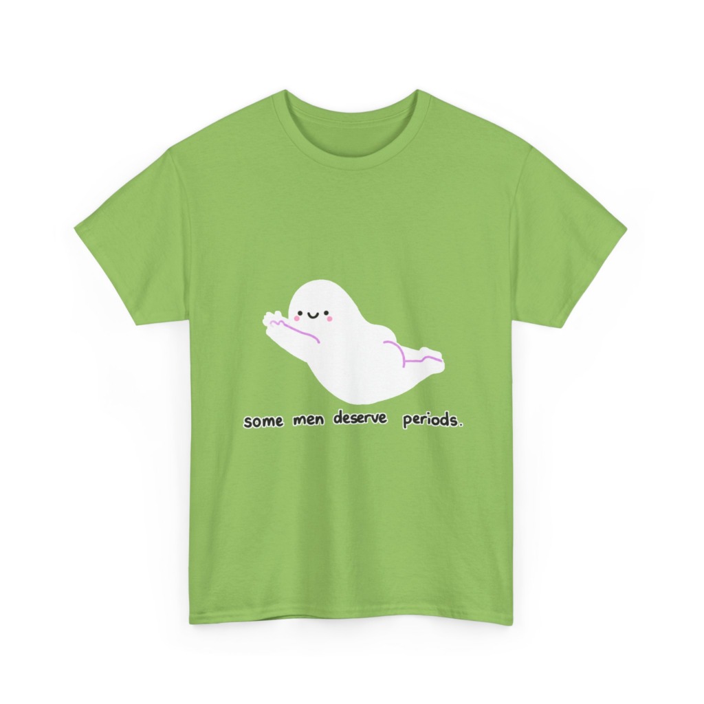 Ghost 'Some Men Deserve Periods' Statement T-Shirt