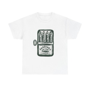 Embroidered Sardine Can Patch