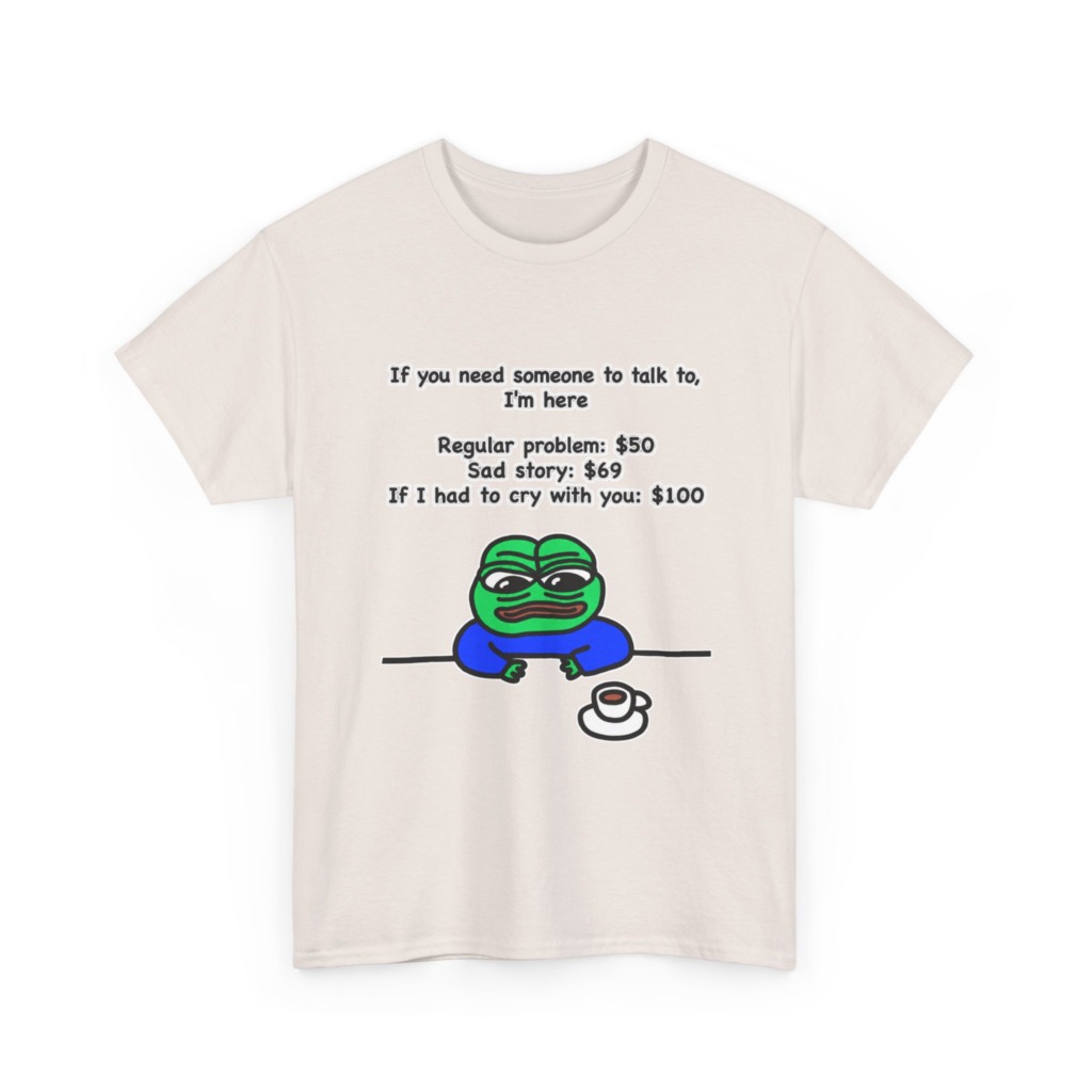 T-Shirt: Pepe the Frog Listener Meme