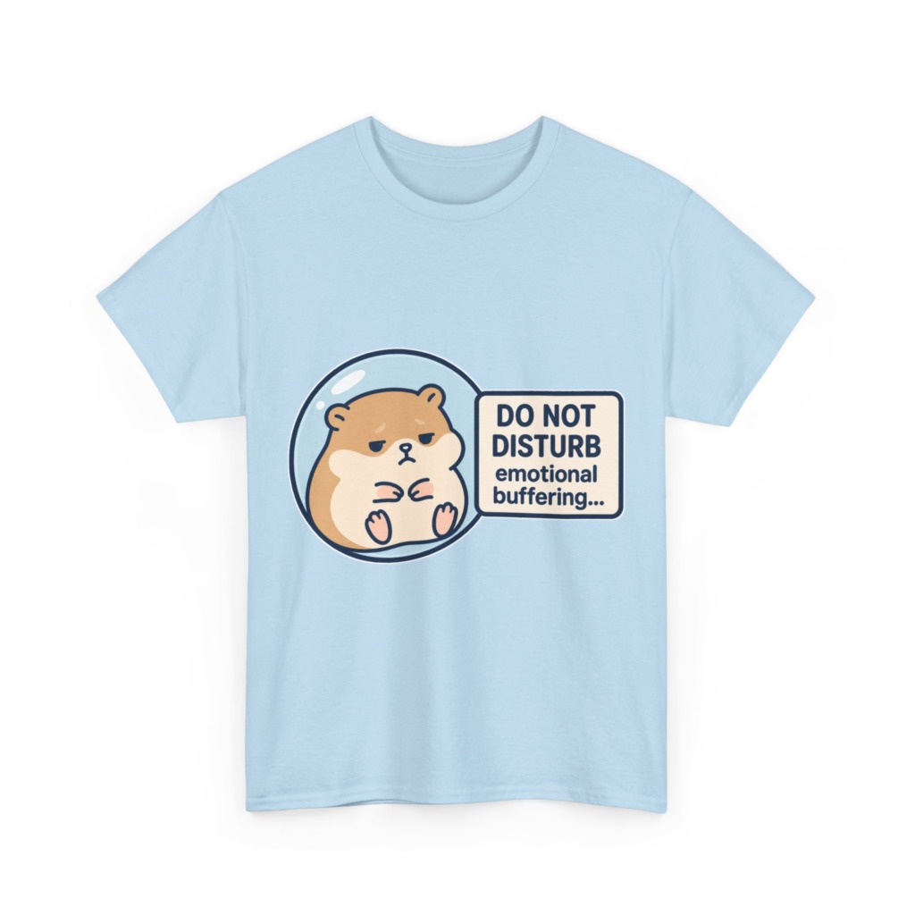 Graphic Tee: Emotional Buffering Hamster