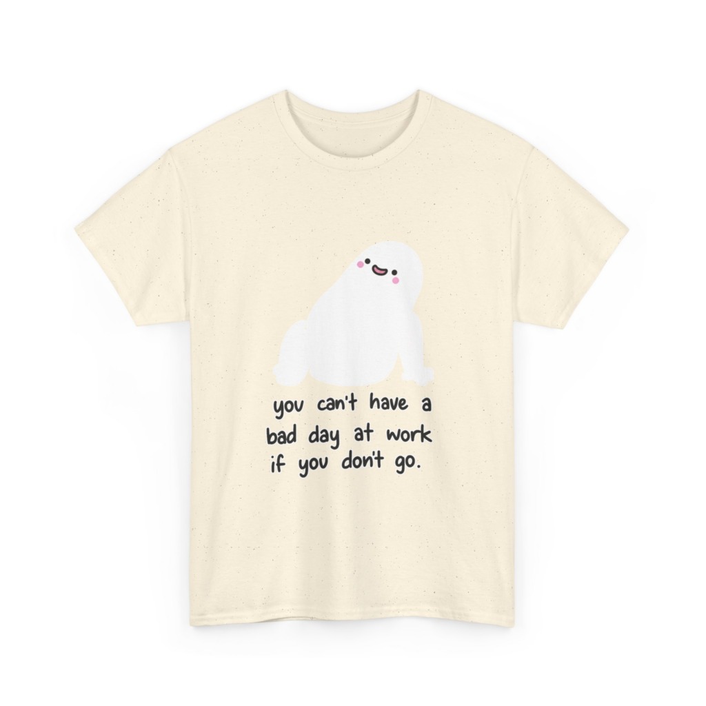 Ghost 'No Work Bad Day' Graphic Tee