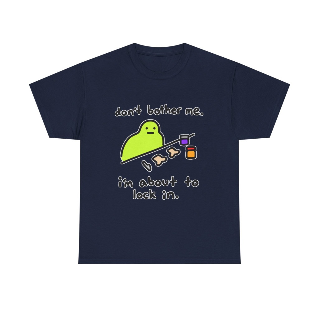 Lime Blob 'Lock In' Graphic T-Shirt