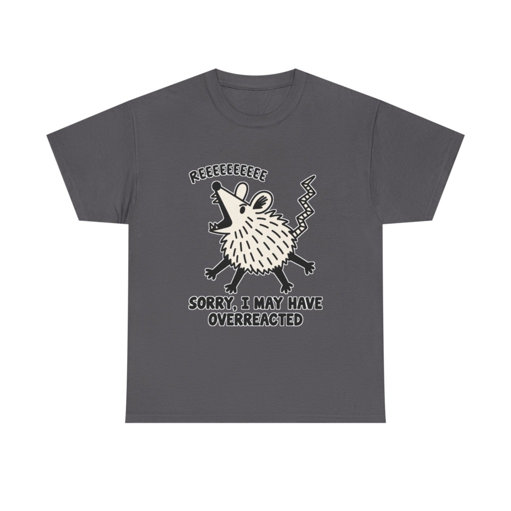 Opossum Overreaction Graphic T-Shirt