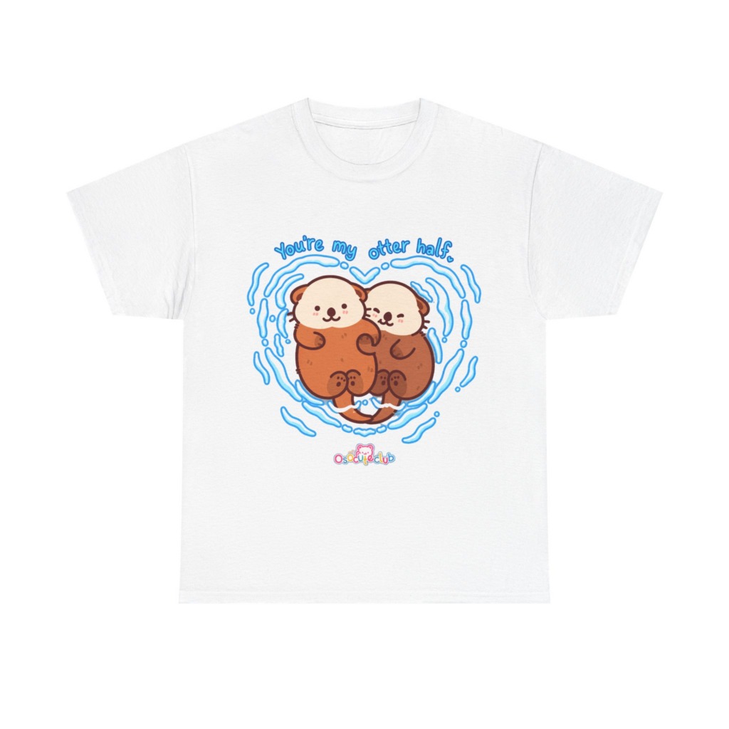 Cute Otters 'You're My Otter Half' T-Shirt